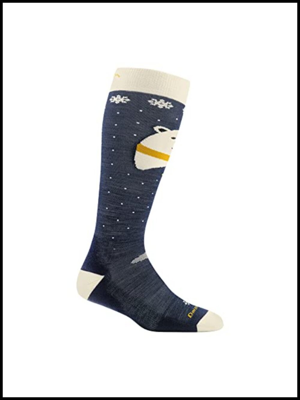 Kids Midweight Snow Socks Padded Shin Over the Calf Hiking